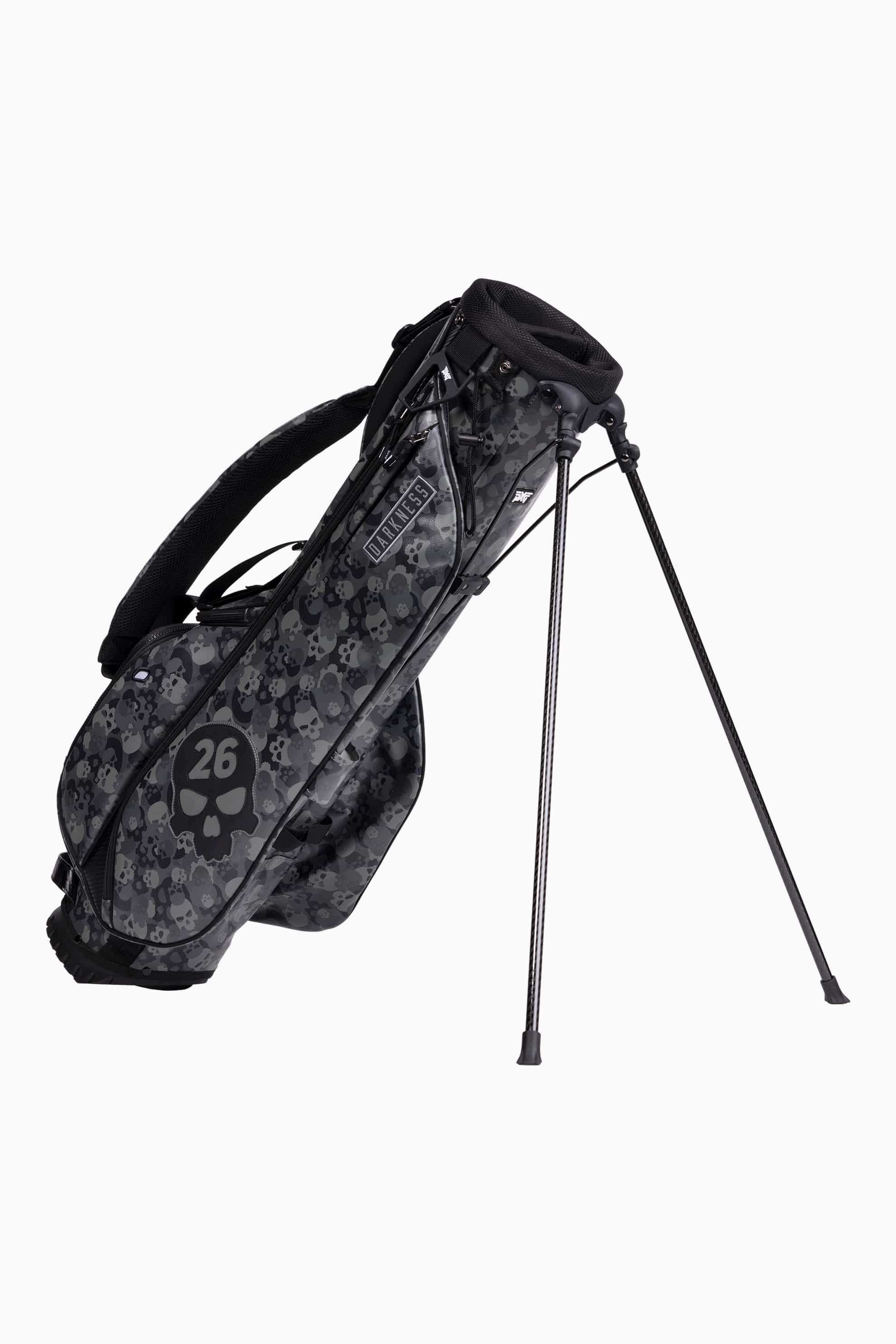 Darkness Skull Camo Sunday Bag | Golf Bags | Standing, Carry 